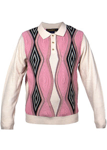 Prestige Polo Sweater # SW677 Cream