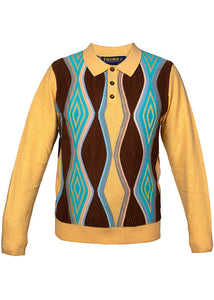 Prestige Polo Sweater # SW677 Yellow