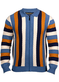 Prestige Zipper Sweater/Jacket # SW693 Denim