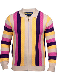 Prestige Zipper Sweater/Jacket # SW693 Stone
