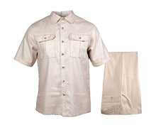 Load image into Gallery viewer, Prestige Shirt/Pants Set Weekly Deal # WS82777 Oatmeal
