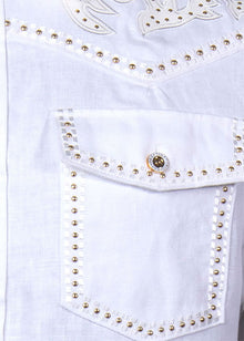 Load image into Gallery viewer, Prestige Shirt/Pants Set # CSL570 White
