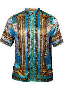Load image into Gallery viewer, Prestige Satin Shirt # PR321 Mint
