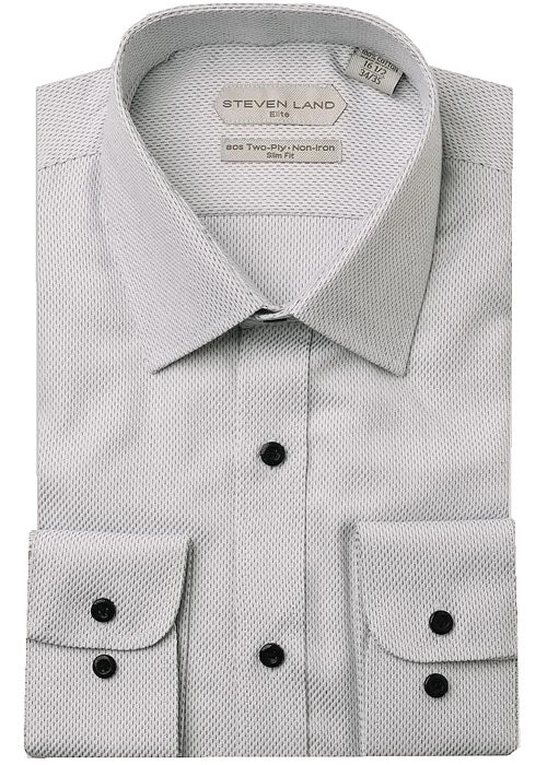 Steven Land Dress Shirt # 2500 Black