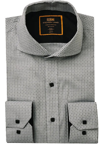 Steven Land Dress Shirt # 2502 Black