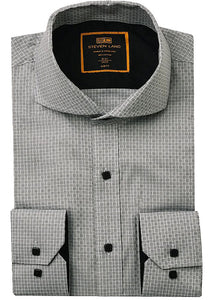 Steven Land Dress Shirt # 2502 Black