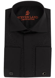 Steven Land Dress Shirt # 2400 Black