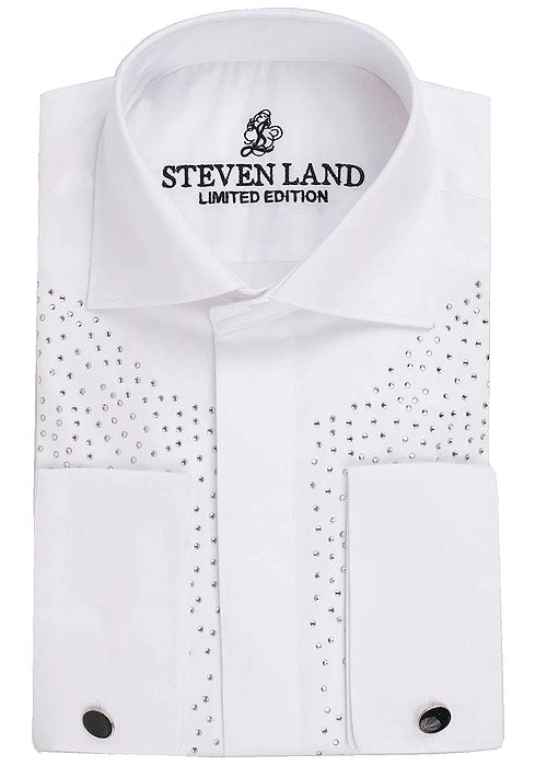 Steven Land Dress Shirt # 2400 White