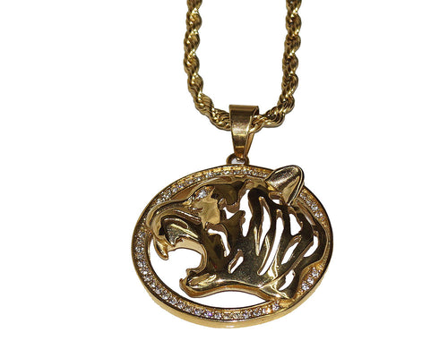 Tiagrama Pendant Necklace # N101 Gold