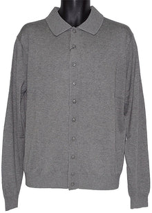 Load image into Gallery viewer, Tulliano Silk Button-Down Sweater 'Derek'
