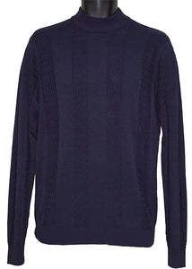 Tulliano Silk Sweater # 8532 Navy