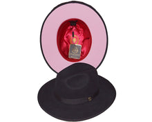 Load image into Gallery viewer, Bruno Capelo Hats &#39;Monarch&#39; Different Color Under Brim
