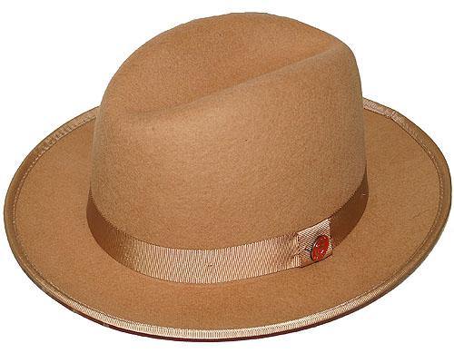 Bruno Capelo Hats 'Princeton' Red Under Brim