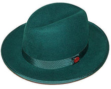 Load image into Gallery viewer, Bruno Capelo Hats 'Princeton' Red Under Brim - Alligator World
