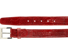 Load image into Gallery viewer, Belvedere Ostrich Leg Belt # 2000
