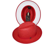 Bruno Capelo Hats 'Empire' Different Color Under Brim - Alligator World