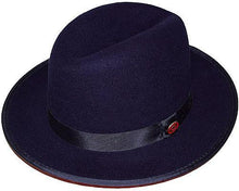 Load image into Gallery viewer, Bruno Capelo Hats 'Princeton' Red Under Brim - Alligator World
