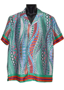 Cigar Satin Shirt # CS607 Green - Alligator World