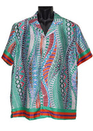 Cigar Satin Shirt # CS607 Green - Alligator World
