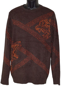 Cigar Chenille Sweater # SC421 Brown