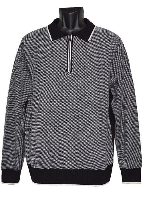 Cigar Sweater # P221 White/Black - Alligator World