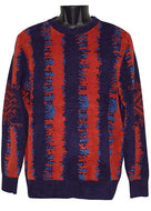 Cigar Chenille Sweater # SC432 Navy - Alligator World