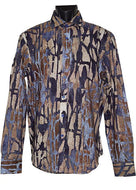 Cigar Shirt # M1201 Blue - Alligator World