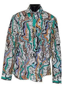 Cigar Shirt # M978 Green - Alligator World