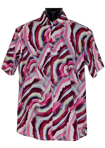 Cigar Shirt # PC117 Fuschia