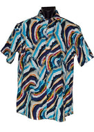 Cigar Shirt # PC117 Teal - Alligator World
