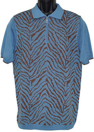 Cigar Shirt # PJ1202 Blue - Alligator World