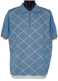 Cigar Shirt # PJ1205 Blue - Alligator World