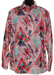 Cigar Shirt # S4072 Pink - Alligator World