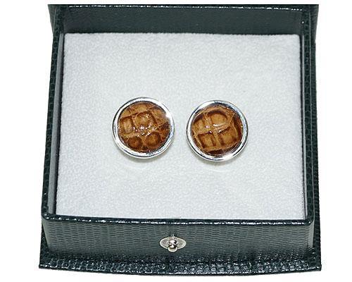 Crocodile Cuff Links