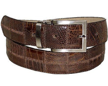 Load image into Gallery viewer, David Eden Ostrich Belt # 250 - Alligator World (by Michele Olivieri)
