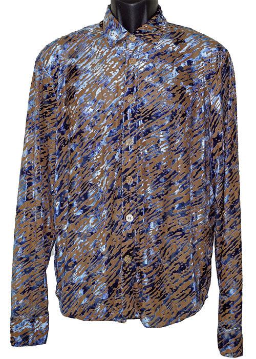 Daniel Benjamin Shirt # SH82 Blue/Khaki - Alligator World