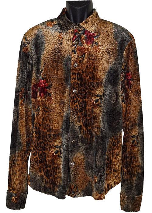 Daniel Benjamin Shirt # SH86 Brown/Grey - Alligator World