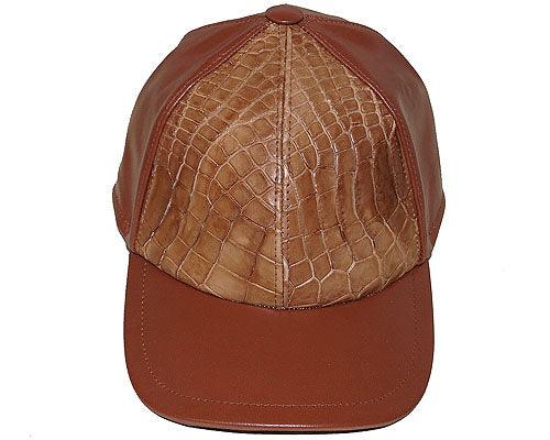 Fennix Alligator/Soft Nappa Leather Caps - Alligator World
