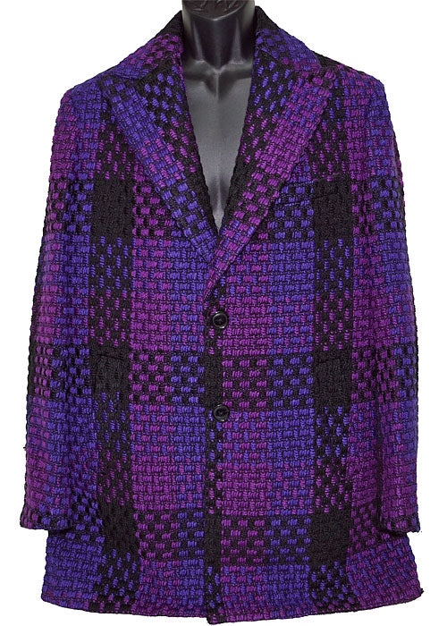 Lanzino Coat # JK128 Purple