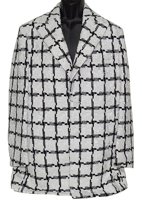 Lanzino Coat # JK129 White - Alligator World