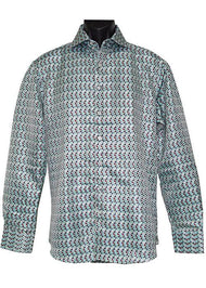 Lanzino Shirt # LS1710 Aqua - Alligator World