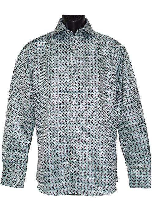 Lanzino Shirt # LS1710 Aqua - Alligator World