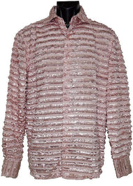 Lanzino Shirt # LS1717 Salmon - Alligator World