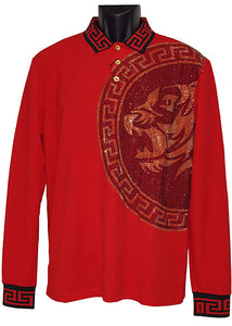 Lanzino Shirt # LP65 Red