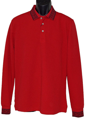 Lanzino Shirt # LP79 Red
