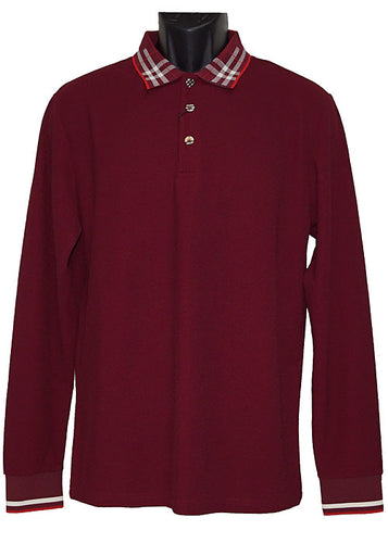 Lanzino Shirt # LP83 Burgundy