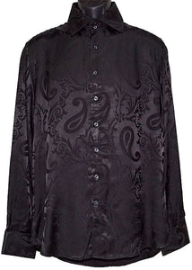 Lanzino Shirt # LS1713 Black