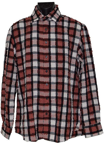 Lanzino Shirt # LS1707 Rust