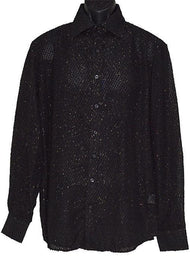Lanzino Shirt # LS1702 Black - Alligator World