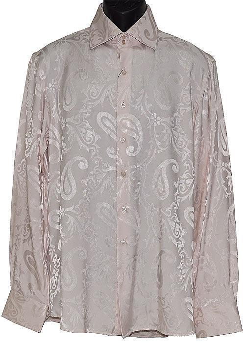 Lanzino Shirt # LS1713 Champagne - Alligator World